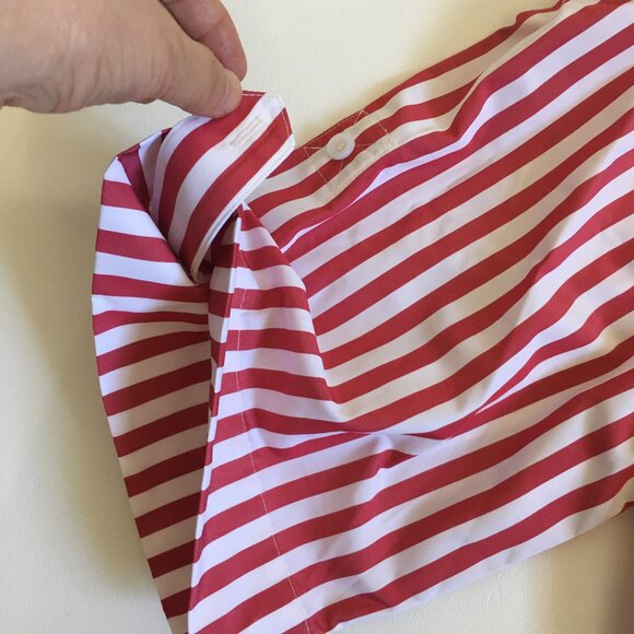 Buddy Love Womens Small Martina Two-Piece Set Red Stripe Lounge Wear Beach Cover - Picture 7 of 16